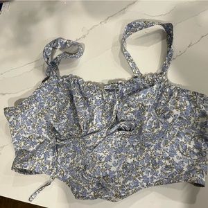 Garage crop top
